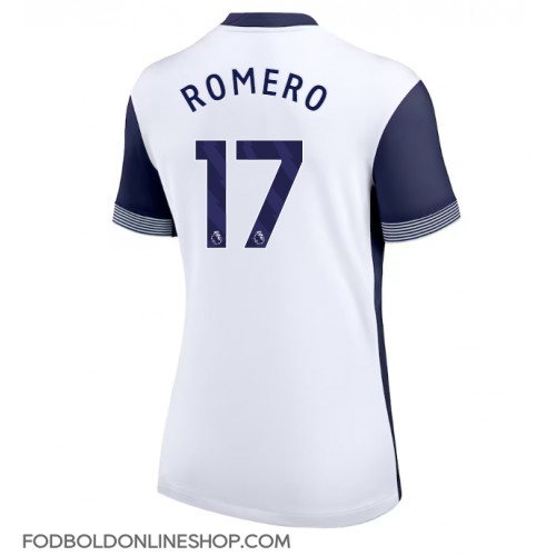 Tottenham Hotspur Cristian Romero #17 Hjemmebanetrøje Dame 2024-25 Kortærmet